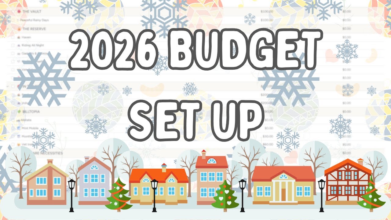 2026 Budget Set Up - New Targets, Goals and Category Updates