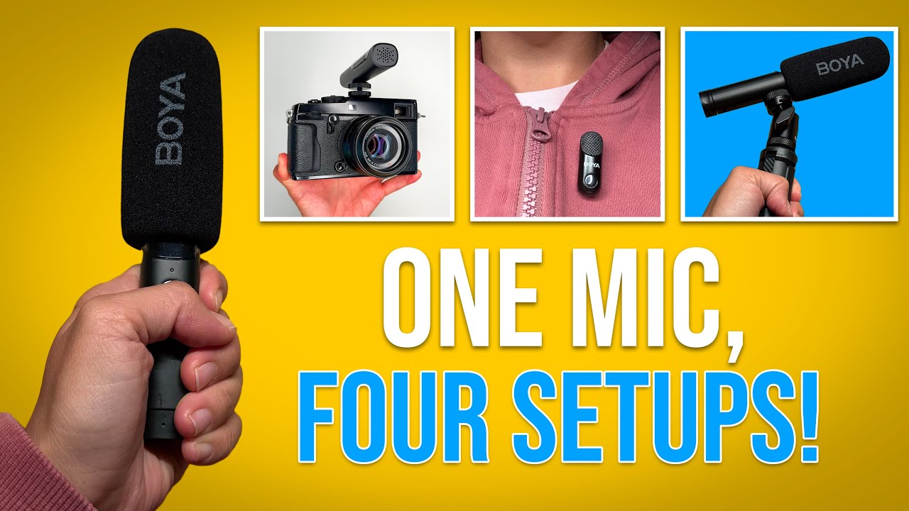 4 Mics in 1 - Is This the Ultimate YouTuber Mic?