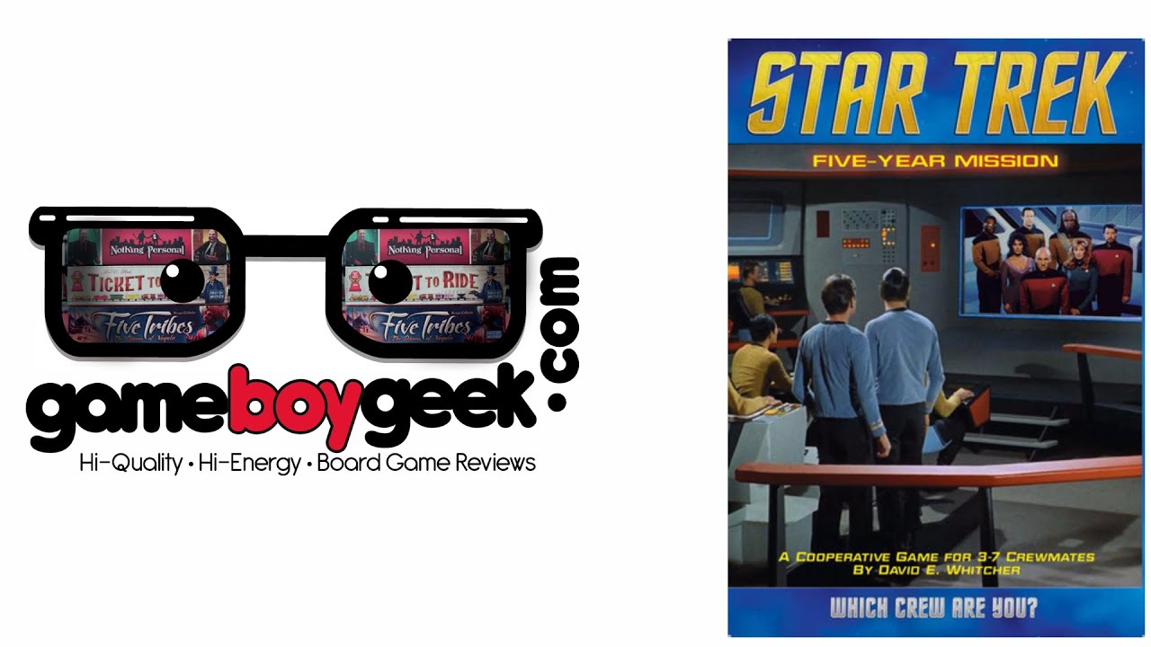 Star Trek Five Year Mission Review by the Game Boy Geek