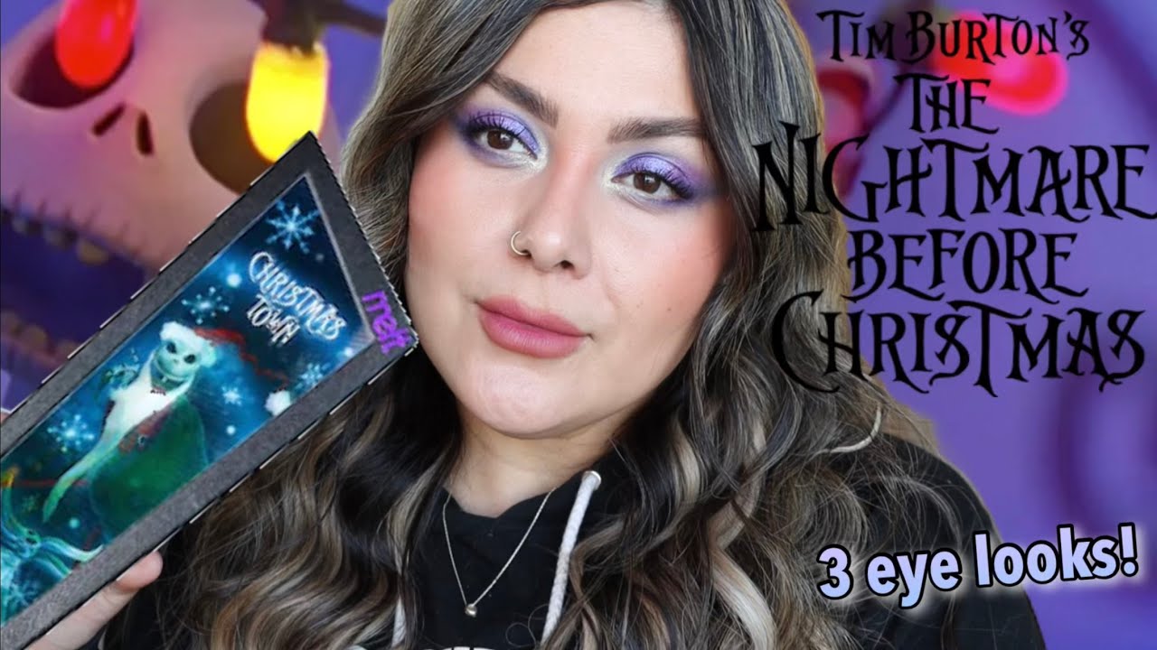 NEW Christmas Town 🎄 palette from Melt | 3 eye looks + swatches | did we need this!?