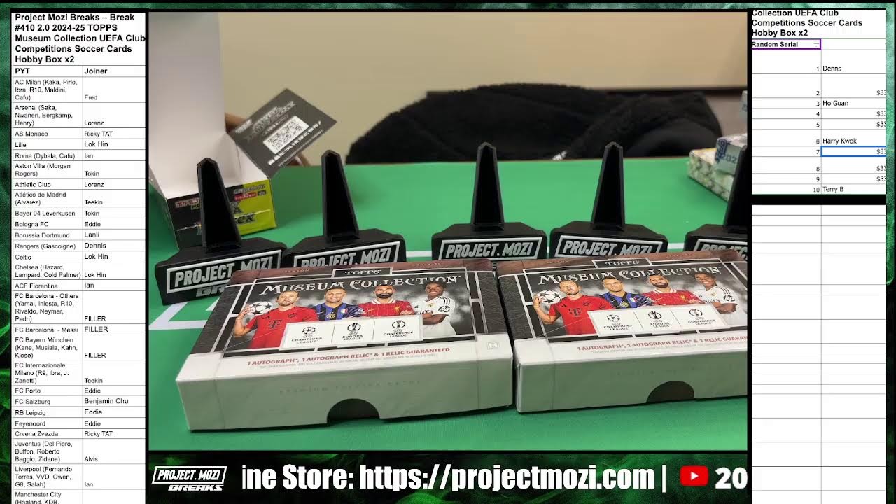 Project Mozi Breaks: Topps Museum, Chrome, Revolution, Comic Book Heros and more #cardbreaks