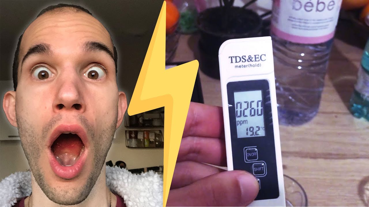 TEST Boire de l'Eau Distillée VS Eau Robinet VS Eau Plate VS Eau Gazeuse 🥛|🥛|🥛|🥛