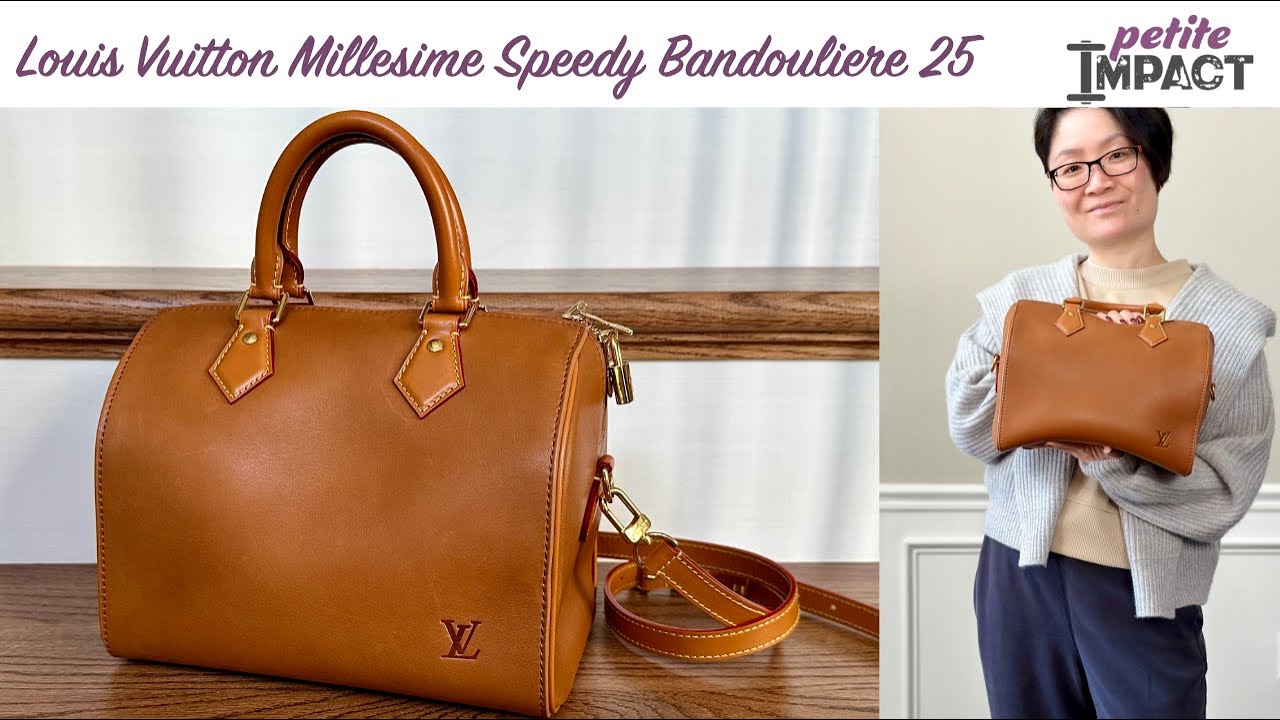 Обзор Louis Vuitton Millesime Speedy Bandouliere 25