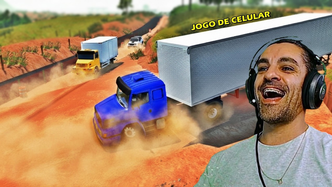 ESSE JOGO DE CAMINHÃO PARA CELULAR TÁ INCRÍVEL