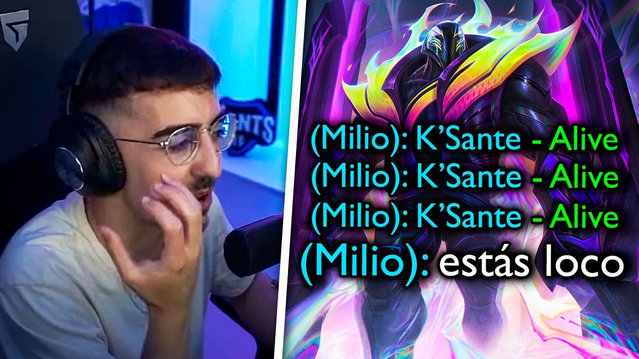 ¡MI SUPPORT ALUCINA con mi K'SANTE! (Contra un próximo RIVAL DE SUPERLIGA)