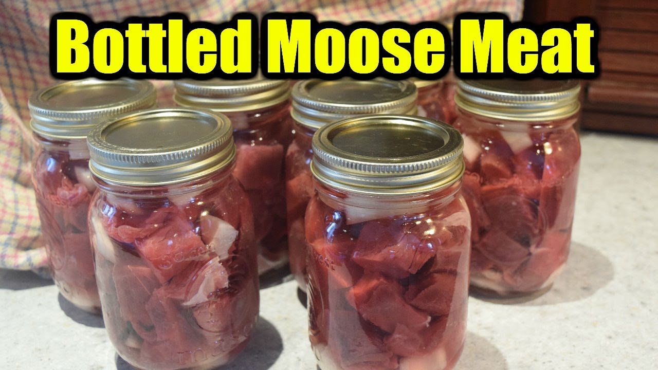 How I Bottle Moose Meat (Preserving Wild Game)