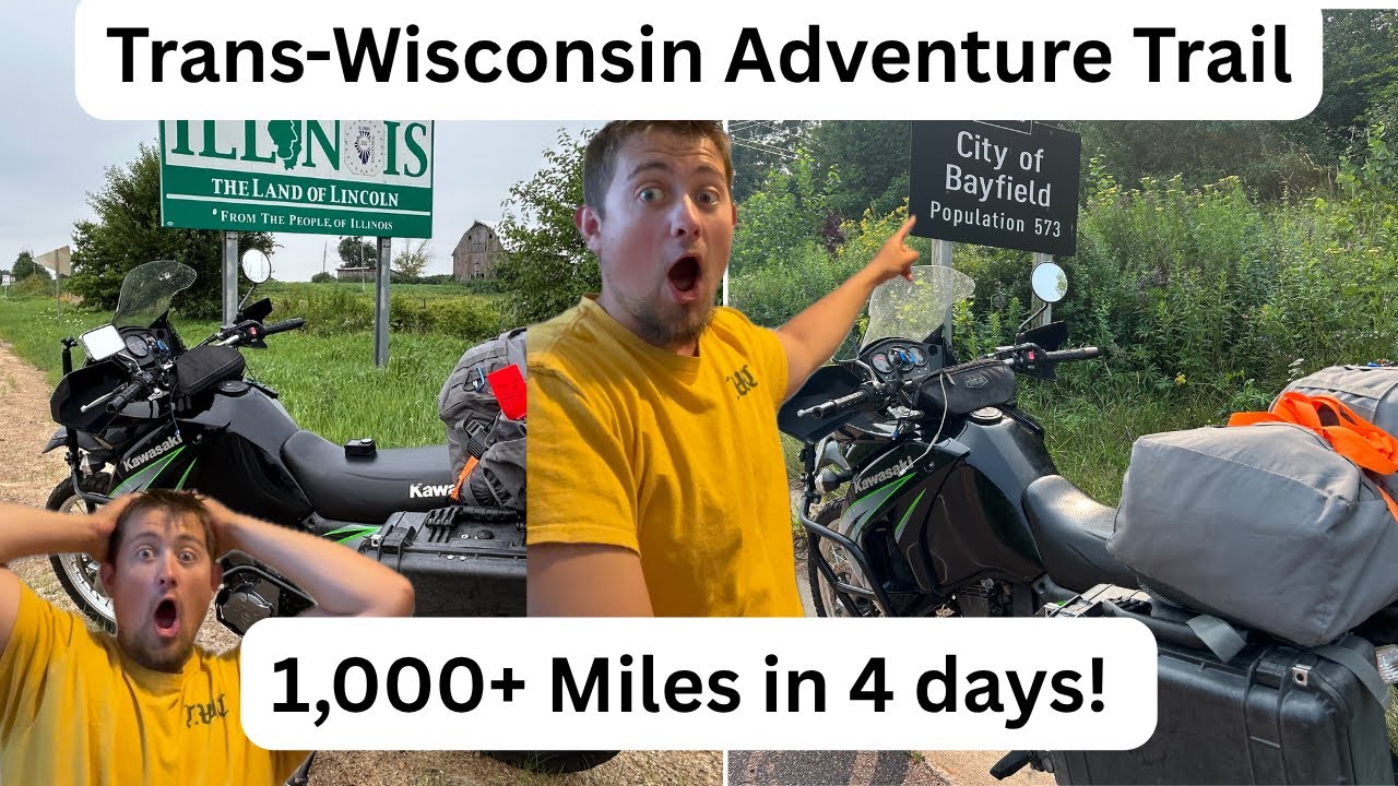 Trans-Wisconsin Adventure Trail: 1000+ miles in 4 Days!