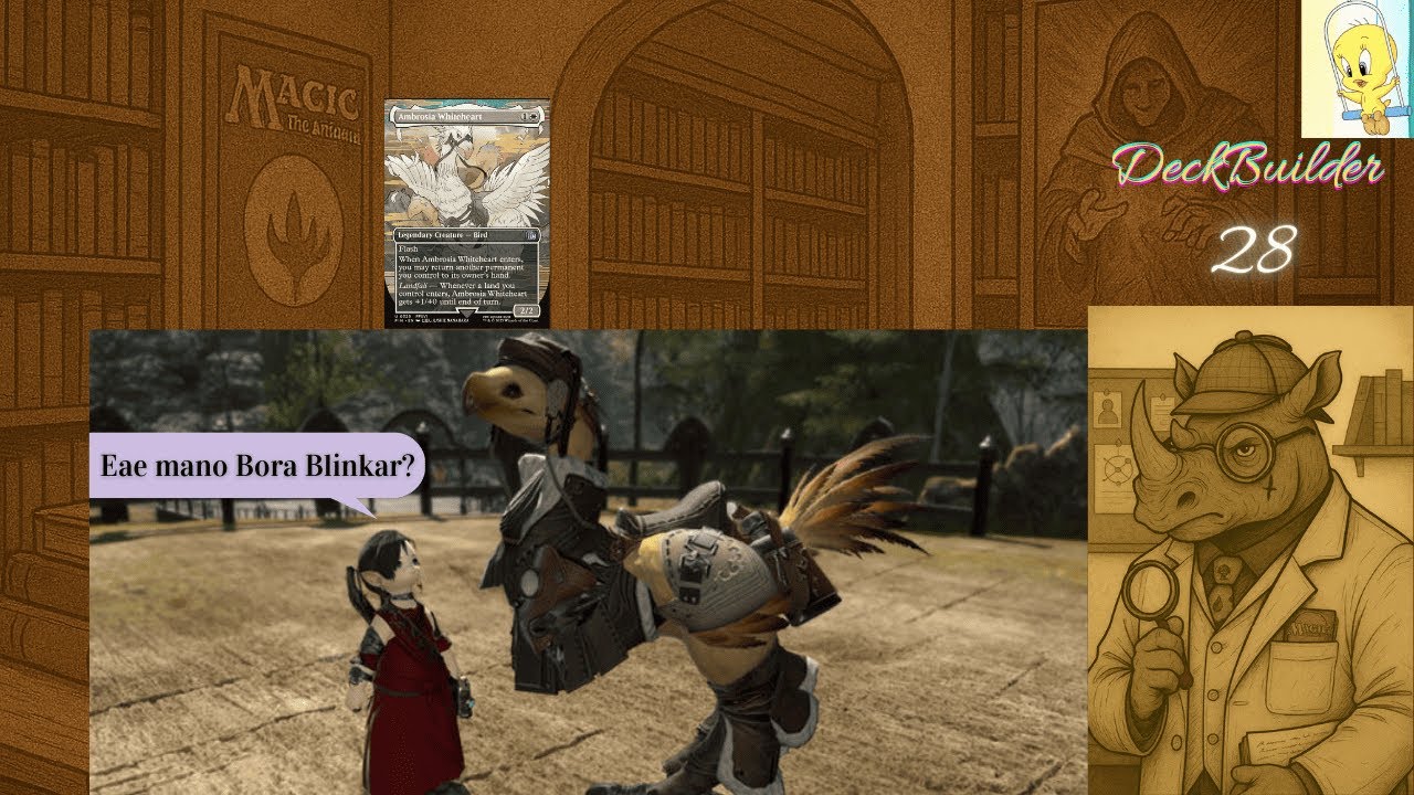DECKBUILDER COMMANDER EP28 - Chocobo Sagas PiuPiu | Magic The Gathering |