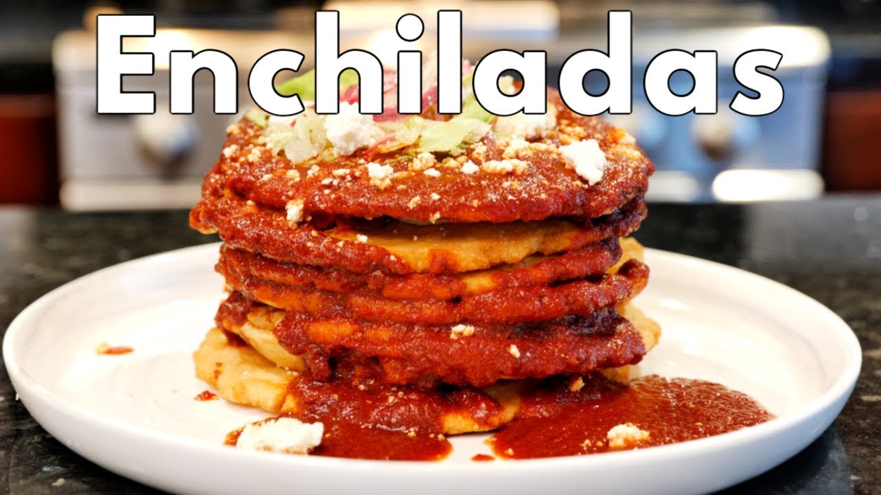 How to make The Best Enchiladas Rojas Recipe | Estilo Sonora | Views on the road Enchiladas