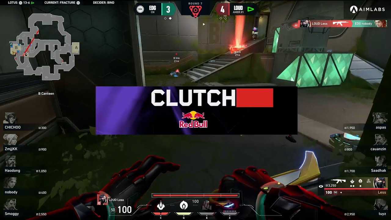 LOUD Less 3K CLUTCH against EDward Gaming | VCT Masters Tokyo