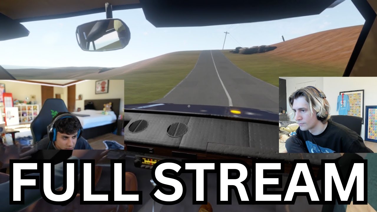 3 SEP - Stable Ronaldo Plays Rust & The Long Drive W/ xQc FULL Stream!