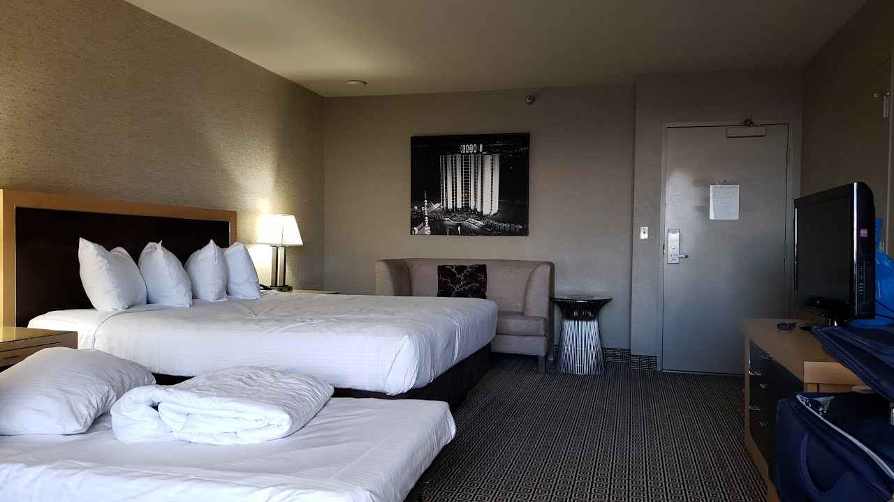Our Room at the Plaza Hotel, Las Vegas.. Ooops! Someone Messed Up