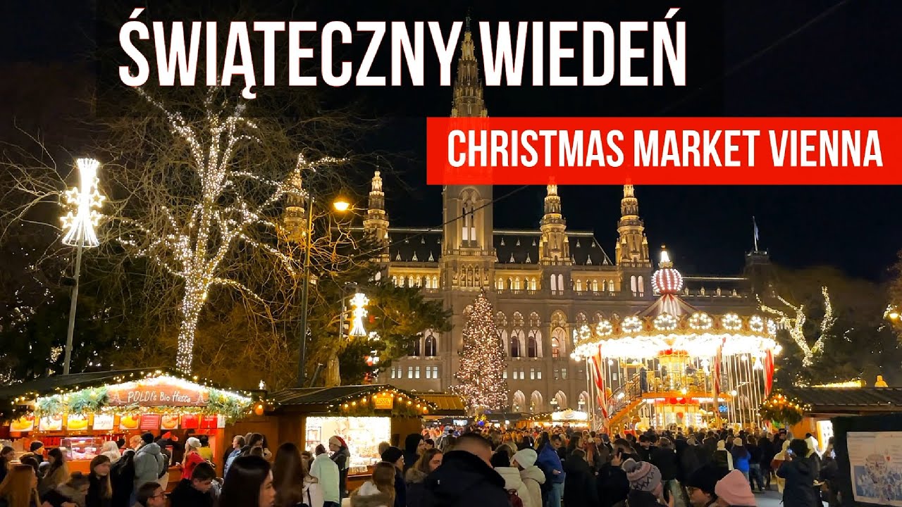Wiedeń - świąteczna atmosfera 2024 | Christmas markets Vienna, Austria 🧑‍🎄🎄