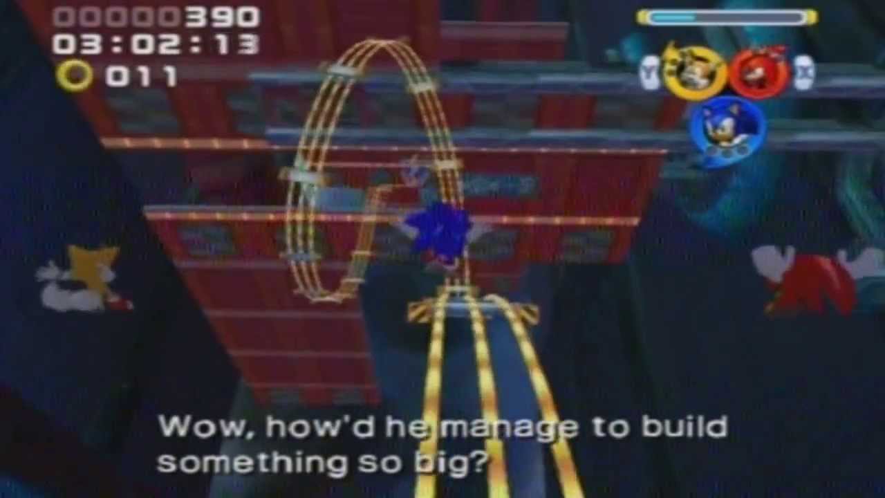 Sonic Heroes -  Final Fortress -  Team Sonic - 3:50:00 (4th WR / BKT)