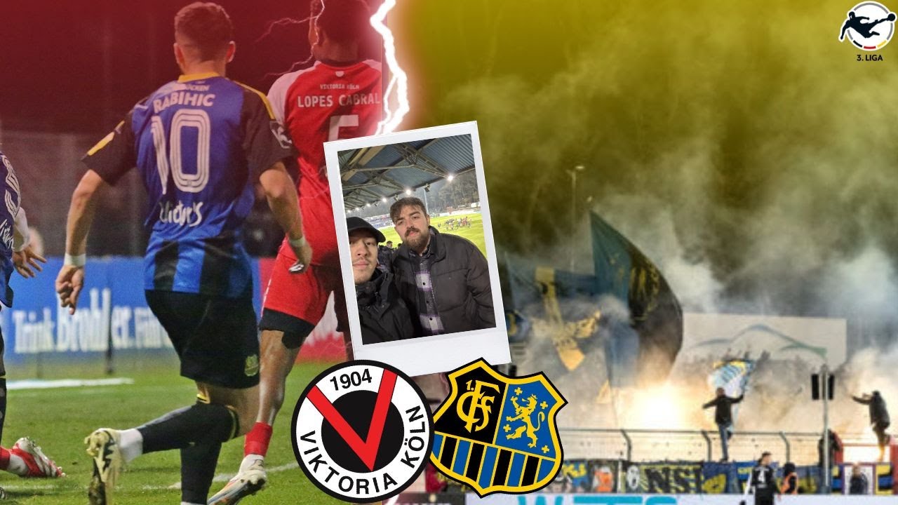 RAKETENSHOW IN KÖLN🎇🔥| VIKTORIA KÖLN VS 1.FC SAARBRÜCKEN ⚽️