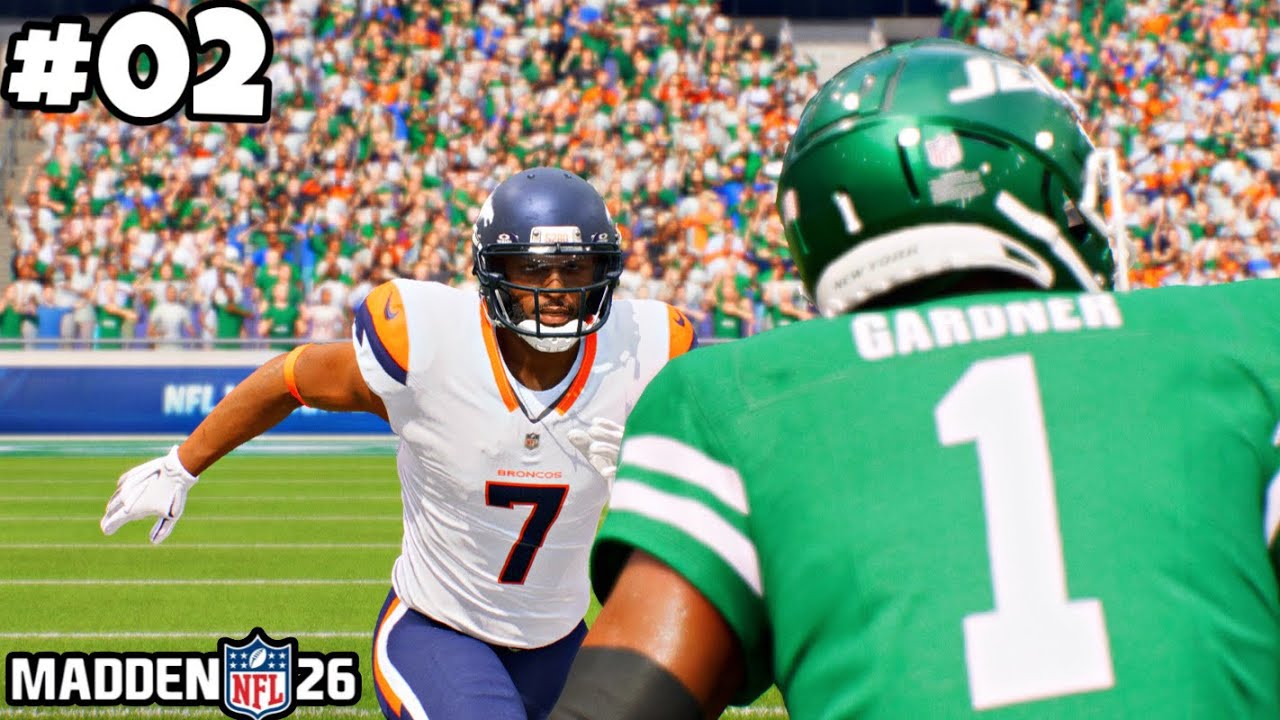 OUR FIRST NFL START VS SAUCE GARDNER ! | Madden 26 WR Superstar Mode #02