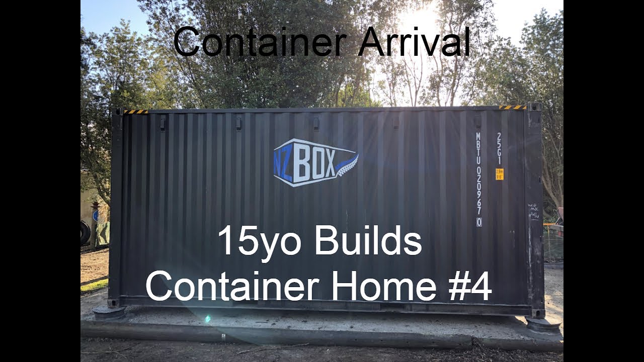 Shipping Container Home Build #4 - Container Arrival