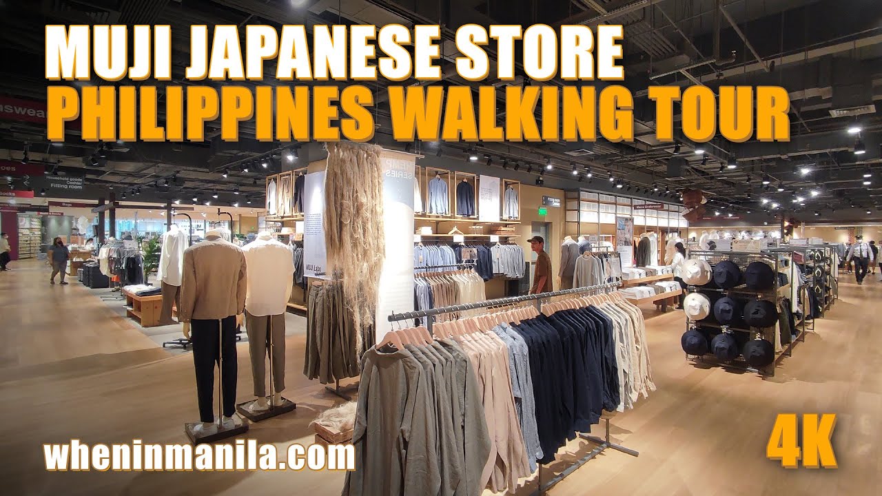 MUJI Japanese Store Philippines Walking Tour in SM North EDSA, Quezon City