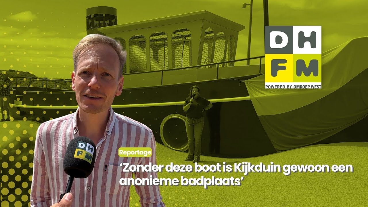 Iconische speelboot weer terug op Kijkduin