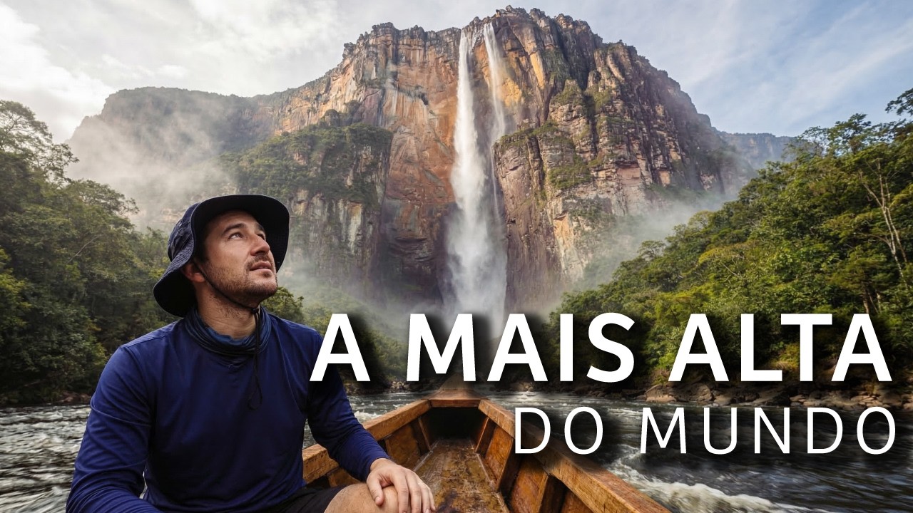 O Lugar Mais Surreal da Terra? Uma viagem épica até o SALTO ANGEL!