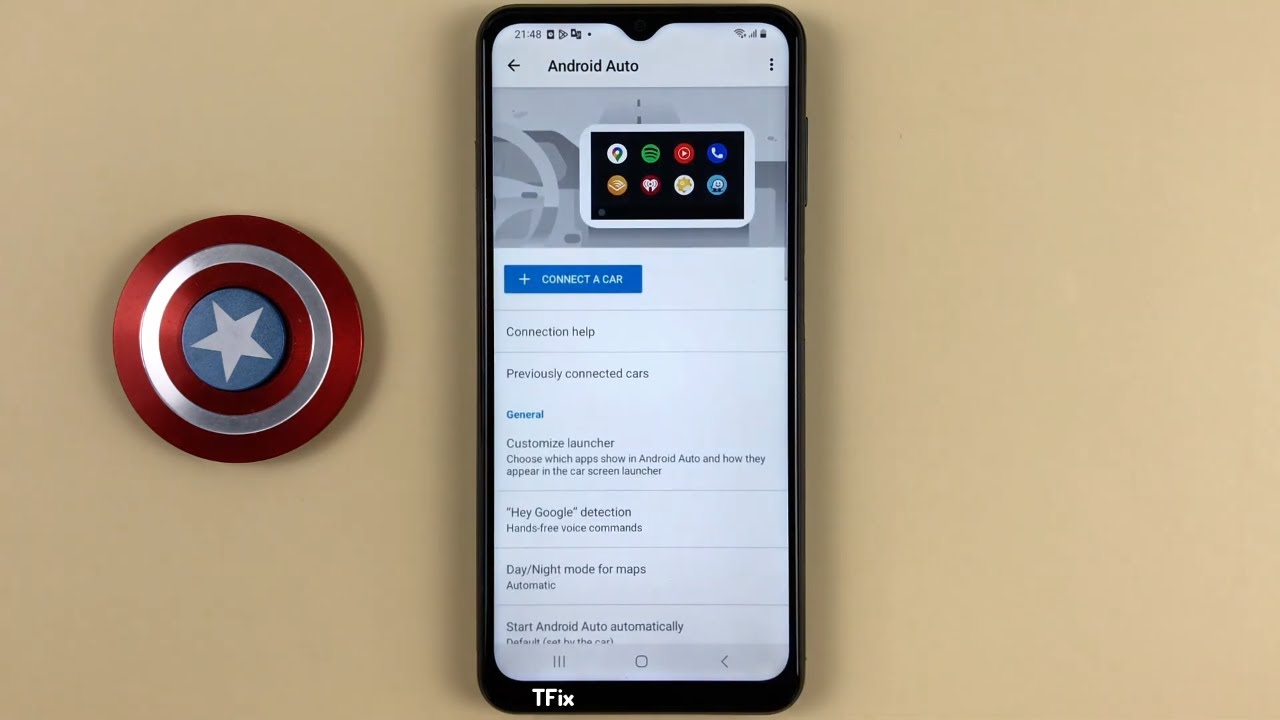 SmartThings, Android Auto on Samsung A04s Android 13