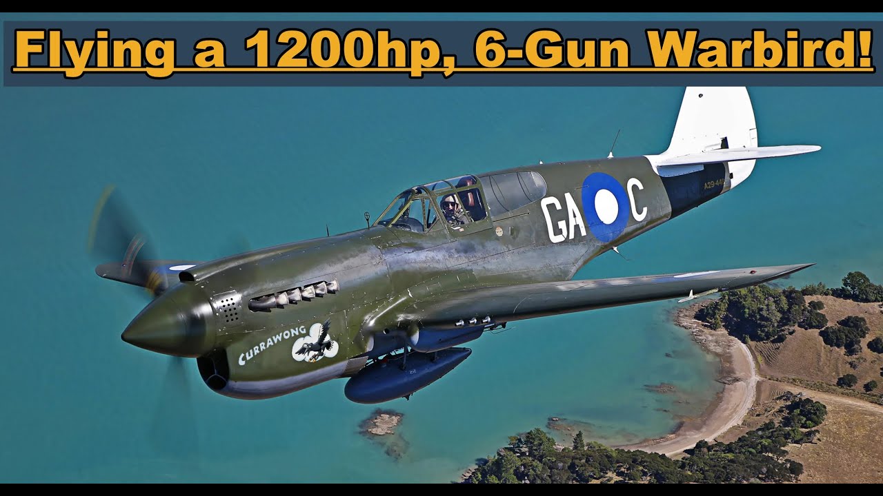 (4K) The 1943 Curtiss P-40 Kittyhawk | Warbird Walkaround & Flight