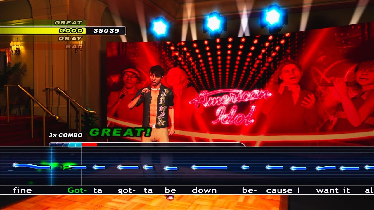 Mr. Brightside - The Killers (Karaoke Revolution) HD Gameplay (Xbox 360)