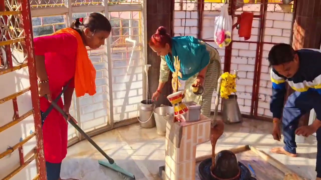 Holika dahan #shivling ki pooja #falgunpurnima2026 #bhagheswar dham #trendingvideos #shortvideo 