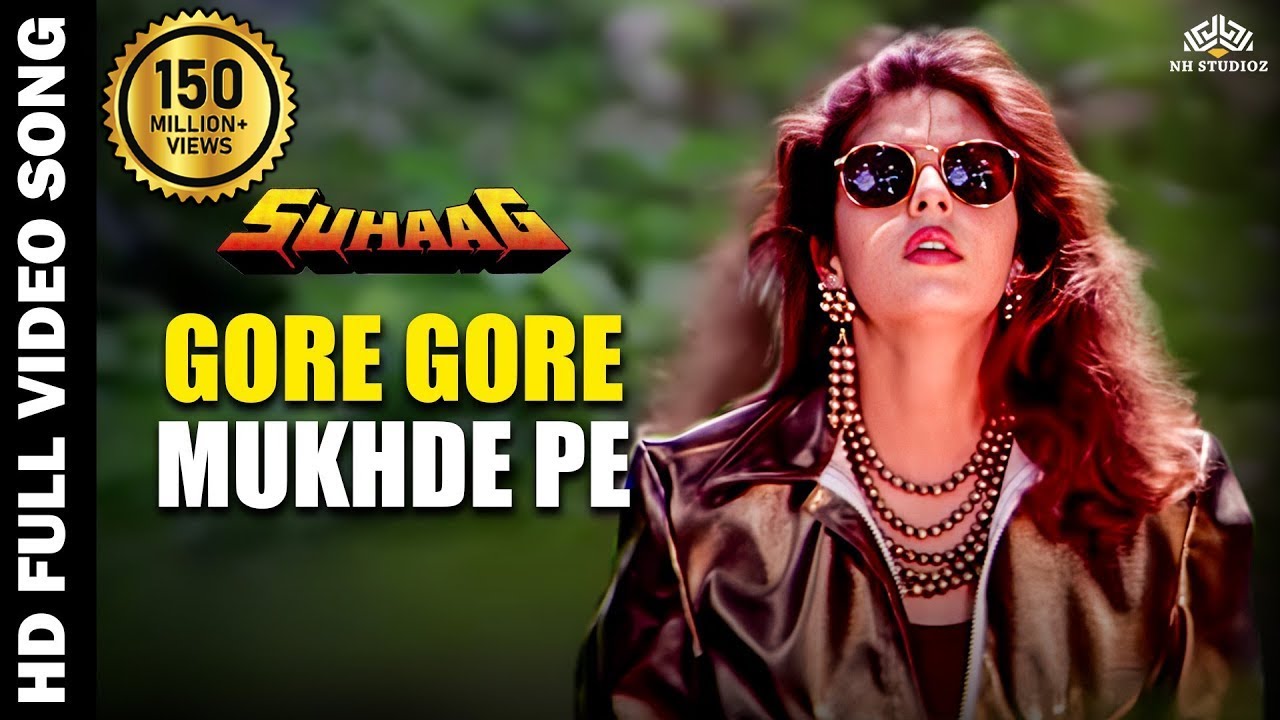 Gore Gore Mukhde Pe Kala Chashma (HD) | Suhaag (1994) Song | Akshay Kumar, Nagma | 90’s Hit Song
