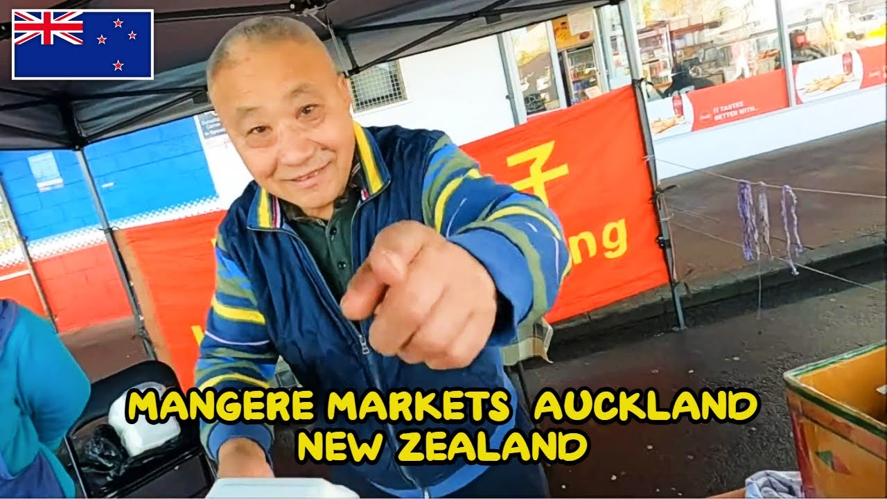 MANGERE MARKETS  AUCKLAND NEW ZEALAND