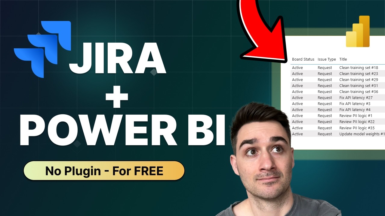 Подключите Jira к Power BI без каких-либо плагинов БЕСПЛАТНО