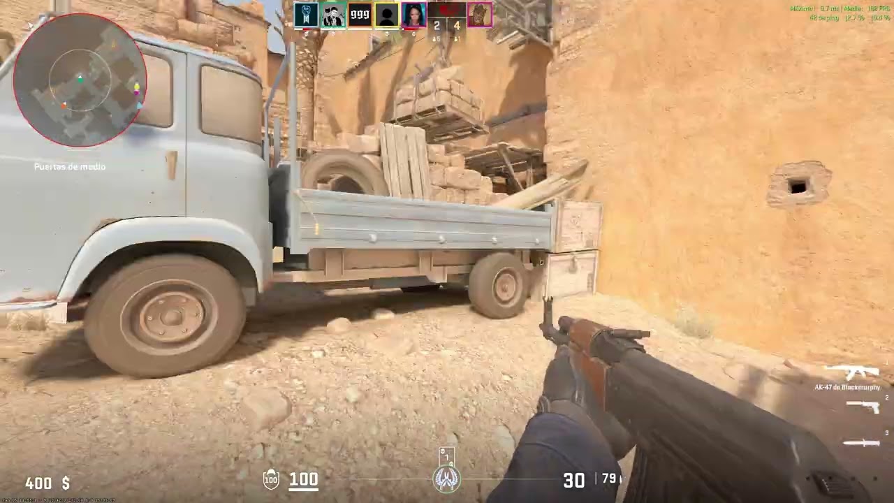 CS2 / Pollo el certero, Dust 2 con Dieguito