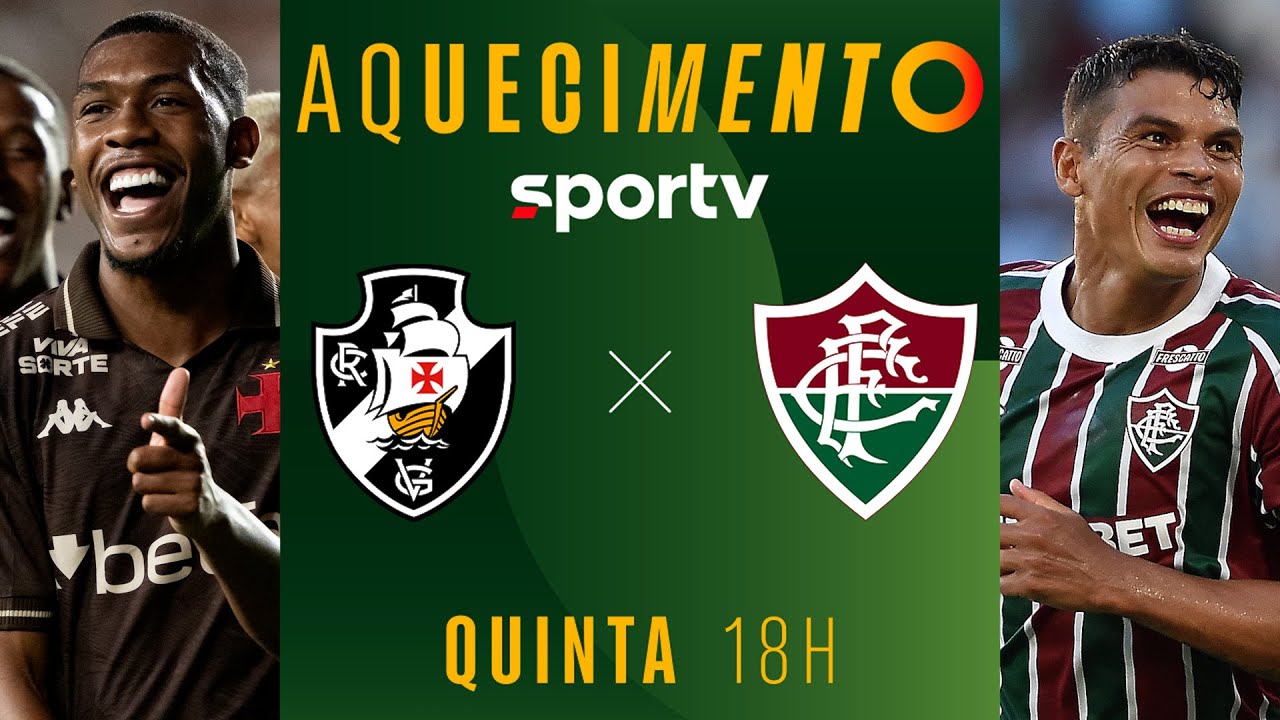 VASCO x FLUMINENSE | AQUECIMENTO AO VIVO | SEMIFINAL DA COPA DO BRASIL 2025 | #live | sportv