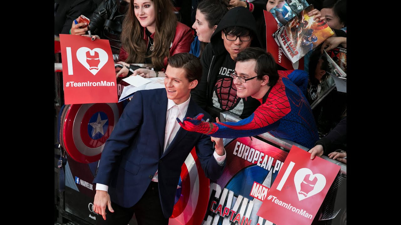 CAPTAIN AMERICA CIVIL WAR European Premiere Red Carpet