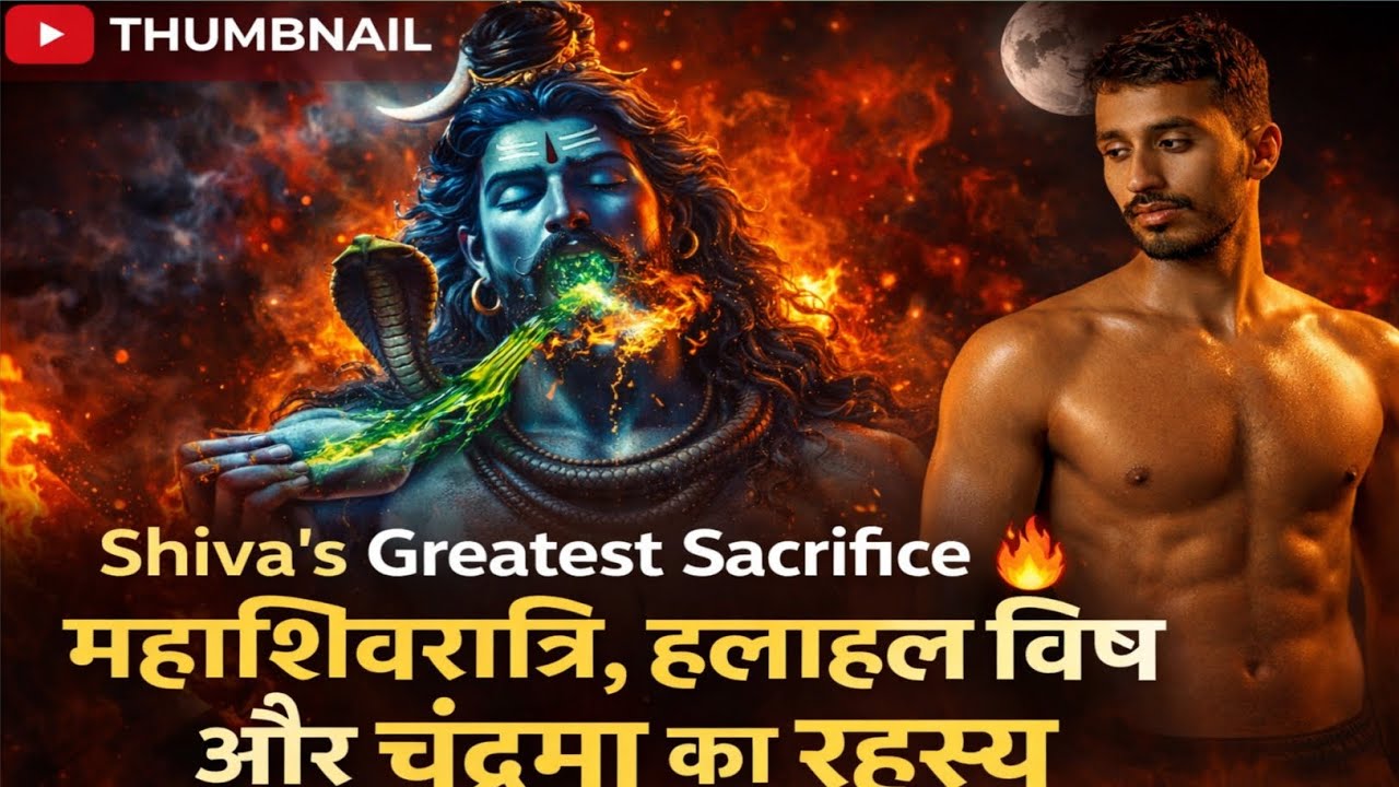 महाशिवरात्रि का रहस्य 🔱 | Samudra Manthan to Neelkanth – The Untold Story of Lord Shiva