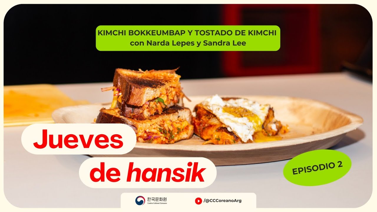 Kimchi bokkeumbap y tostado de kimchi con queso con Sandra Lee y Narda Lepes | Jueves de Hansik
