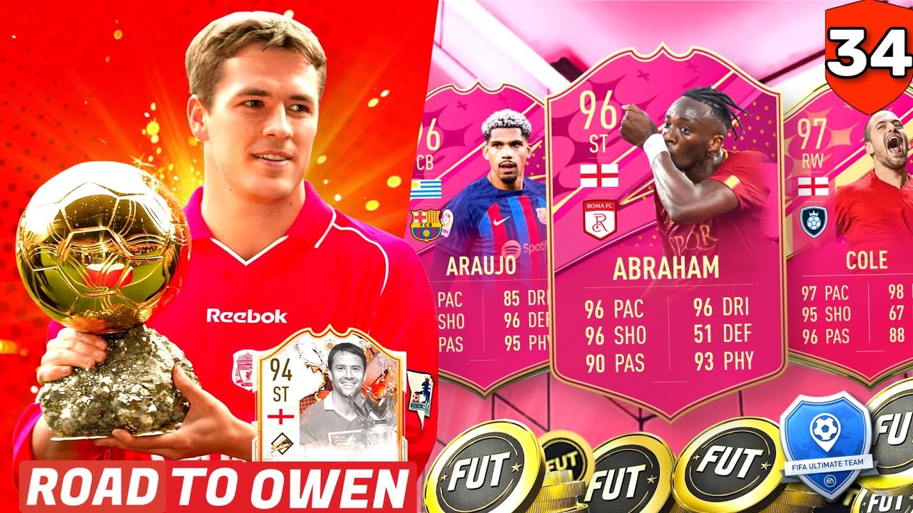 FIFA 23 | ДОРОГА К ОУЭНУ | FUTTIES КОМАНДА №1! ТЭММИ АБРАХАМ 96! ДЖО КОУЛ 97 & РОНАЛЬД АРАУХО 96!