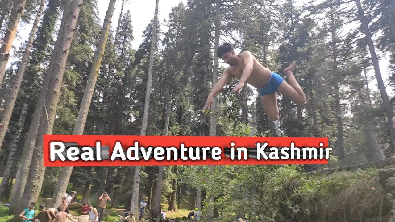 Real adventure in kashmir