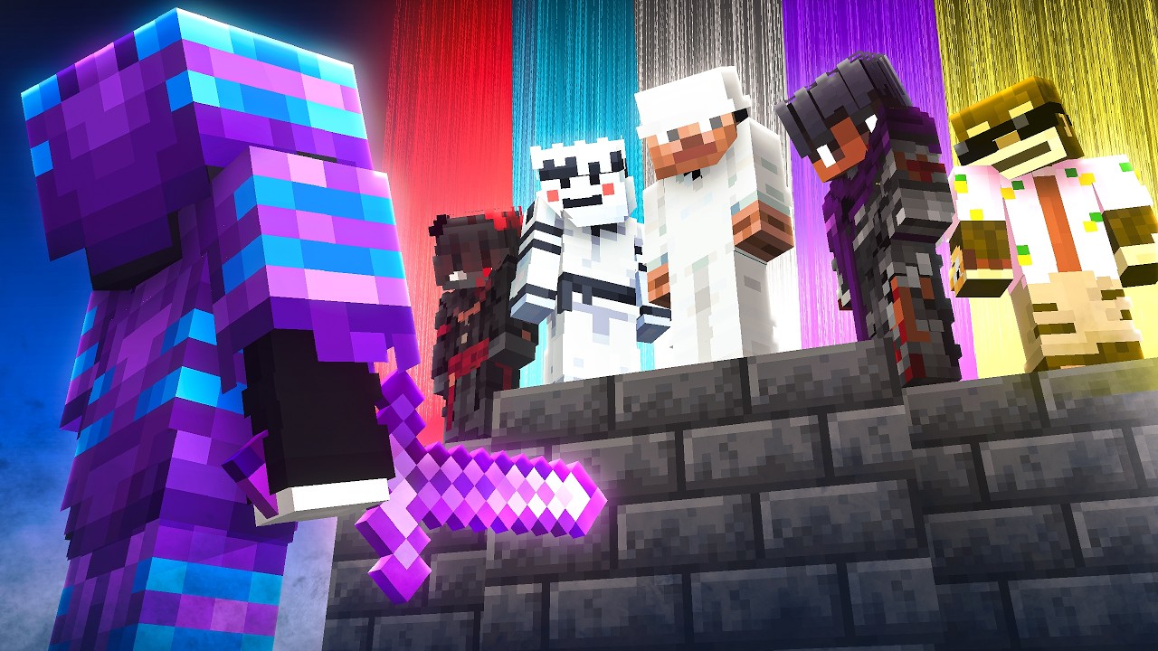 Я сразился с лучшими YouTube-блогерами по Minecraft SMP