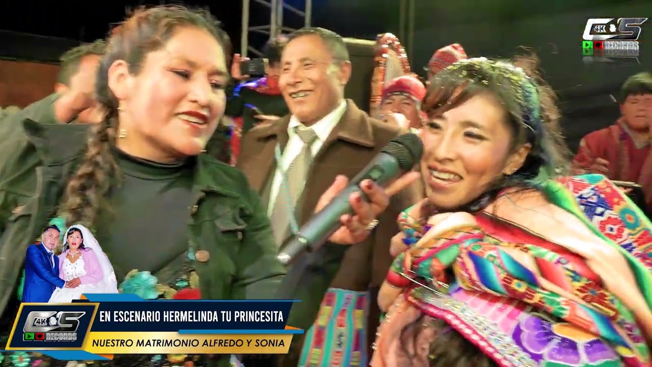 LINDA HERMELINDA EN EL MATRIMONIO DE ALFREDO Y SONIA (PITUMARCA - CANCHIS - CUSCO) 2022