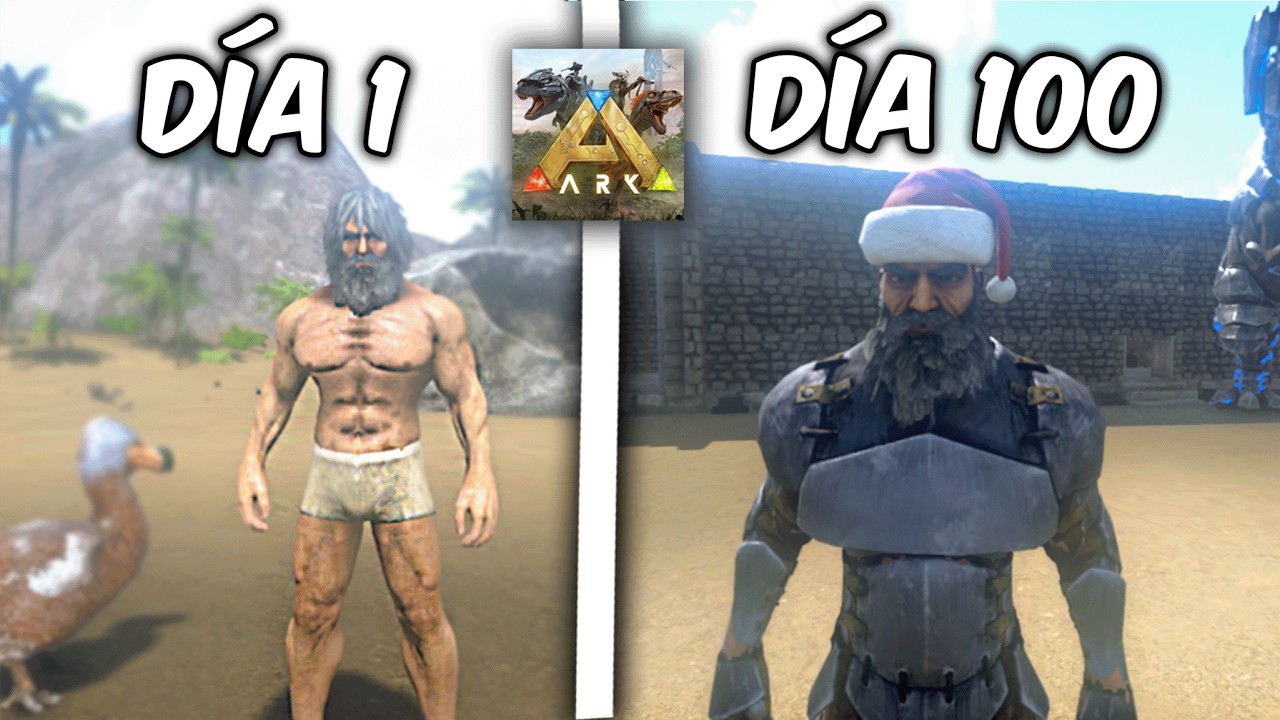 Me pasé ARK MOBILE en 100 DÍAS