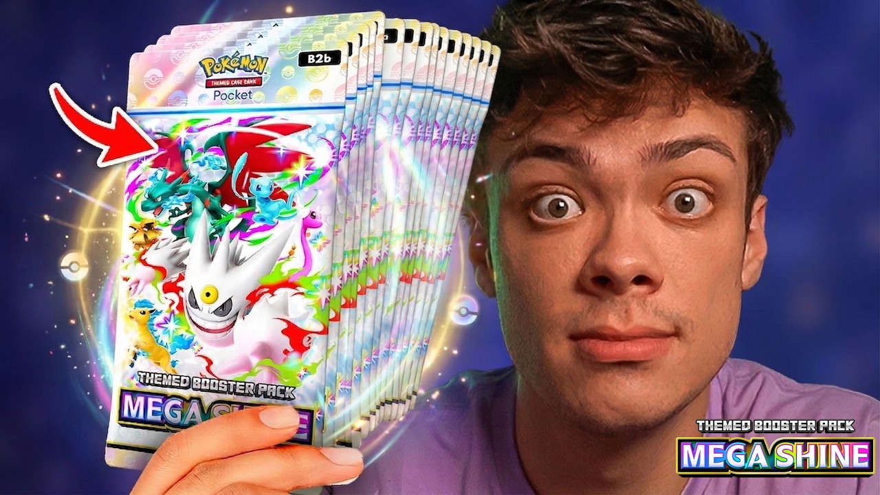 Opening 100+ Packs of Mega Shine! MAX OPENING!