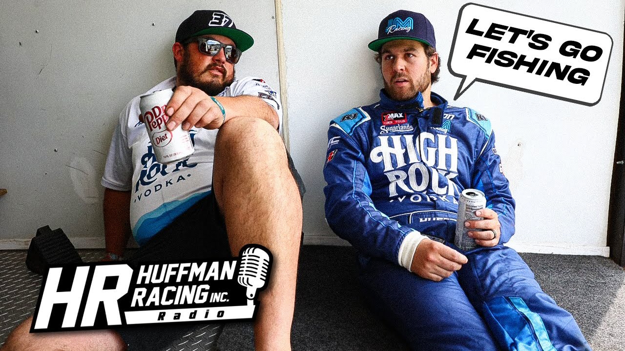 Leave it on the front porch and let's go fishing! Huffman Racing Radio