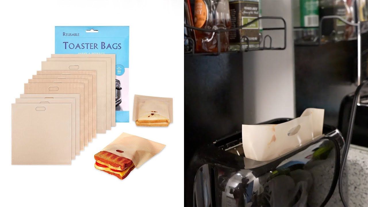 Reusable Grilled Cheese Toaster Bag Review