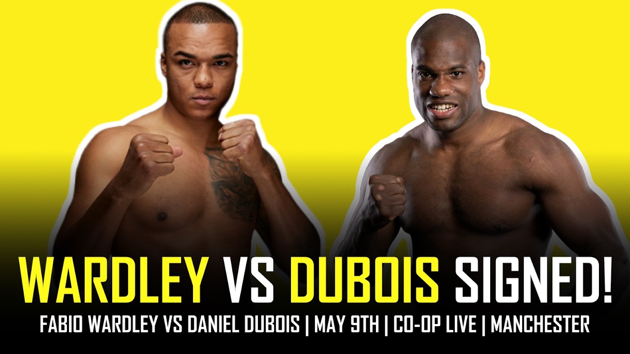 FABIO WARDLEY VS DANIEL DUBOIS - SIGNED!!! MAY 9TH | CO-OP LIVE ARENA | MANCHESTER | (REACTION)