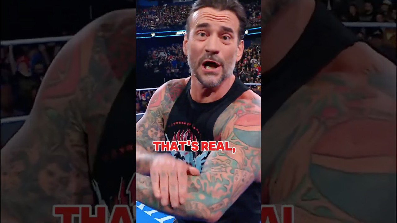 CM Punk has something he'd like to show you, The Rock... 👀😂