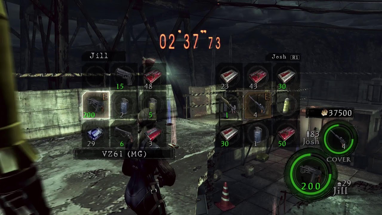 RE5 PROFISSIONAL NO HIT JILL SOLO (JOSH FINAL) DESPERATE ESCAPE NO PS5 😎
