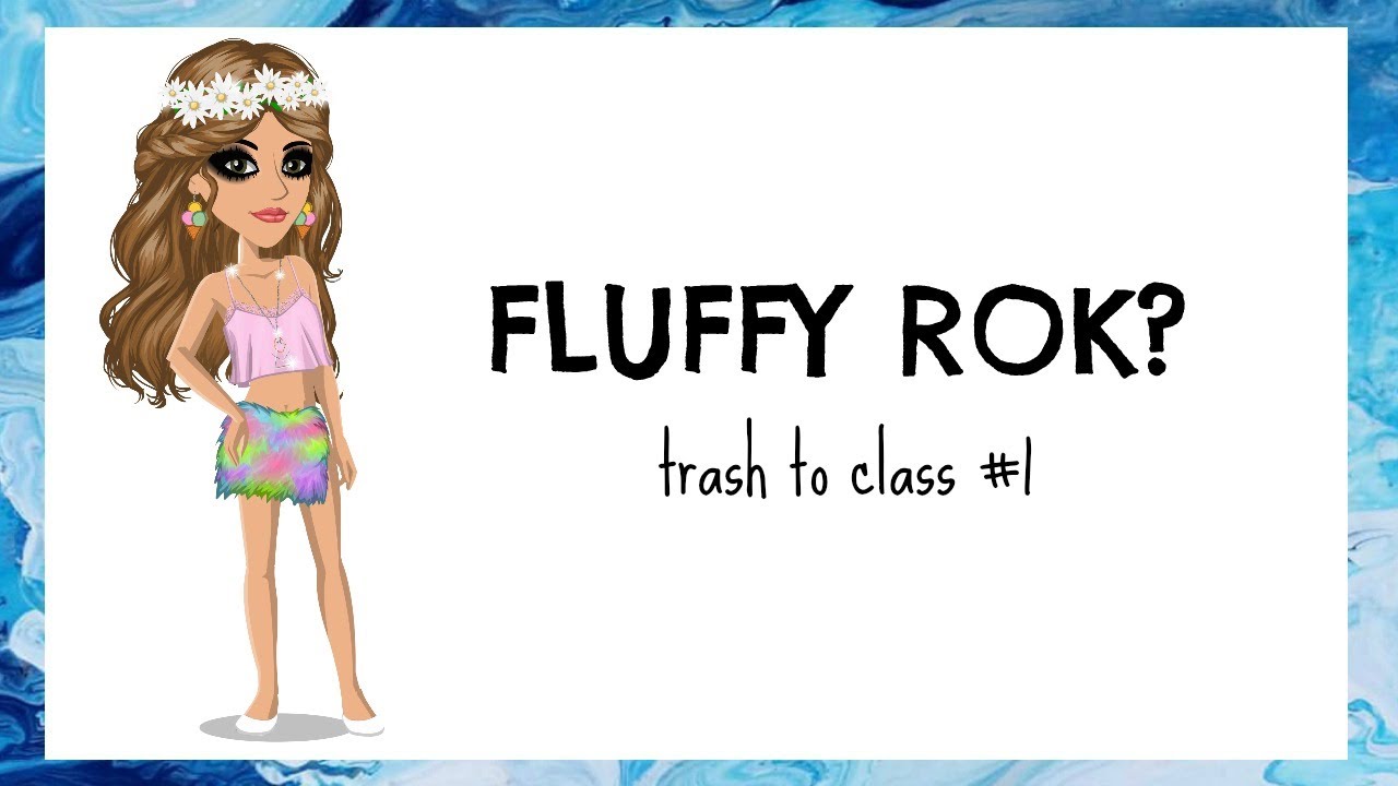 FLUFFY ROK? | Trash to Class | Myrthe's MSP kanaal