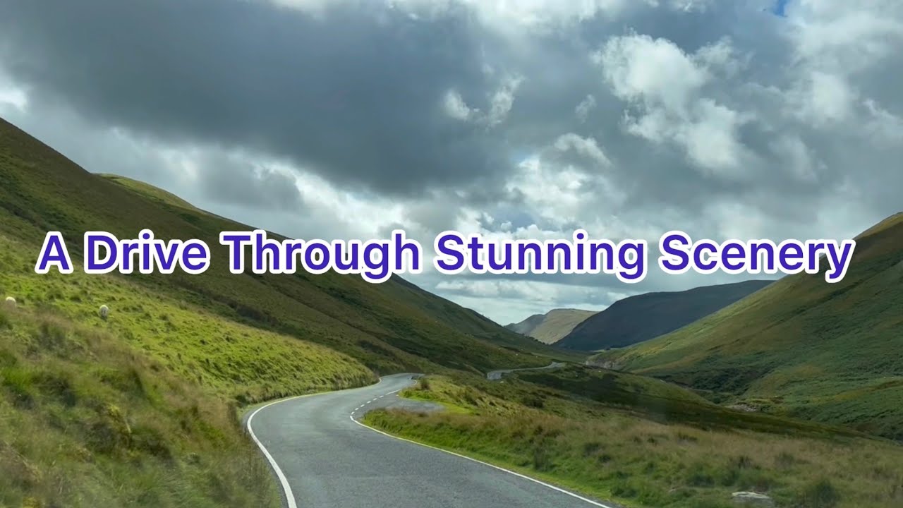 Come with us on a mountain drive through stunning scenery on the road from Rhayader to Aberystwyth