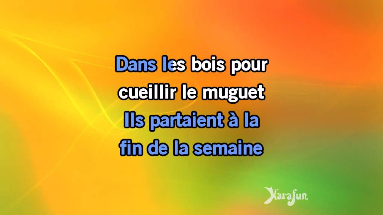 Karaoké La romance de Paris - Charles Trenet *